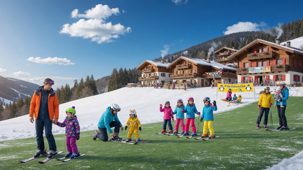 The Best Ski Resorts for Groups Travelling With Young Kids